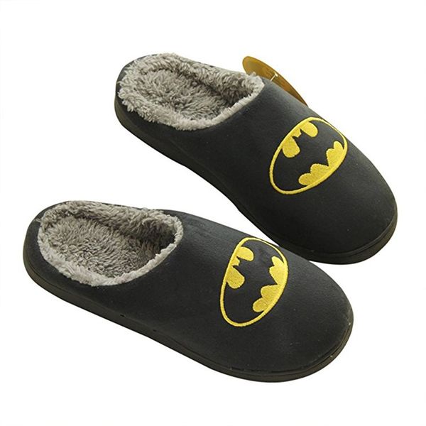

bonjean 2019new home slippers schinelo masculino slippers men lovers men funny slipper man winter shoes fur funny, Black