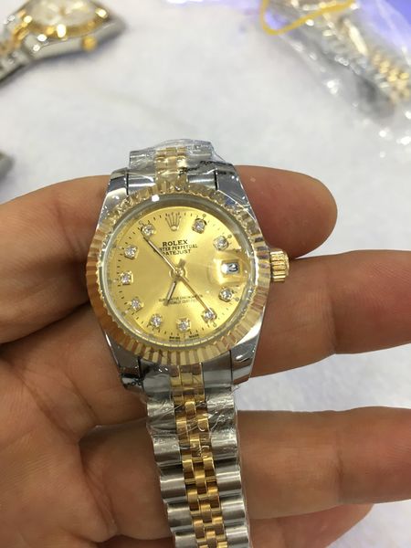 

watch lady 279171 26mm 2019 luxury stainless steel automatic ladies women's watches, Slivery;brown