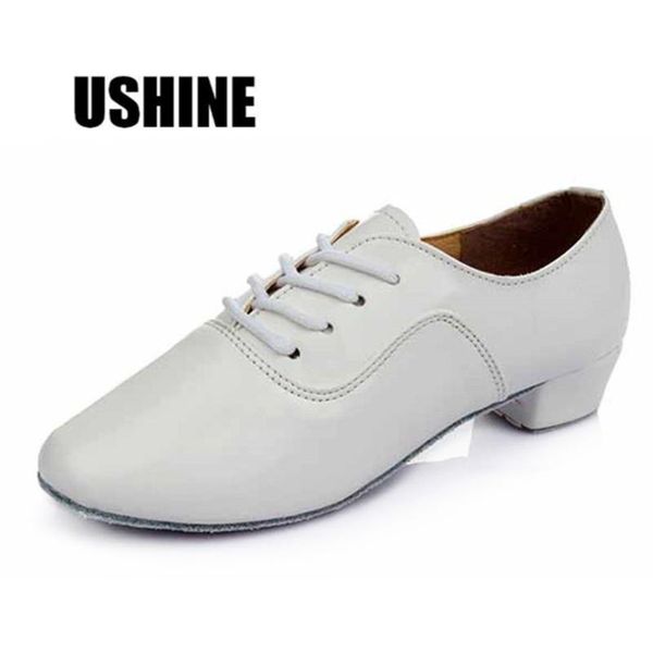 

702 white black silver pu salsa tango dance shoes latin dance shoes for boy men