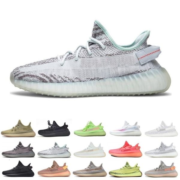 

men women running shoes black 3m reflective glow static clay true form hyperspace cream white butter trainers sports sneaker size 36-47