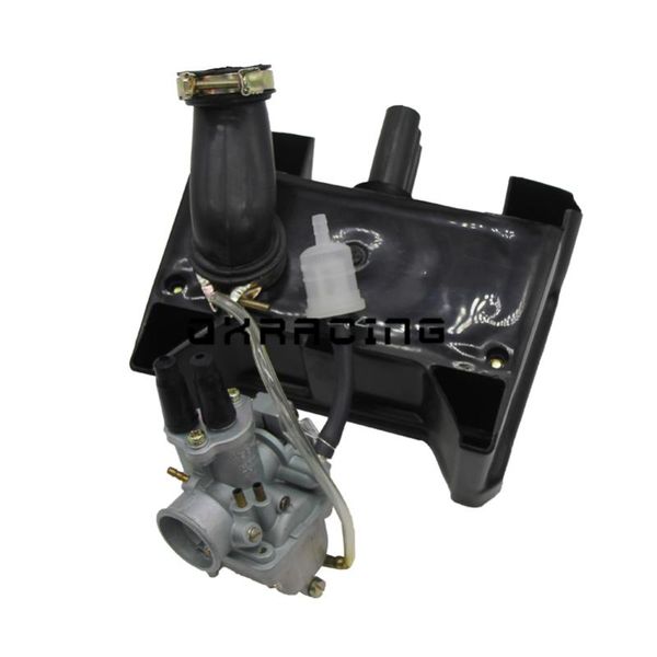

motorcycle throttle cable assembly carburetor carb with air filter y-zinger for pw80 1996-2006