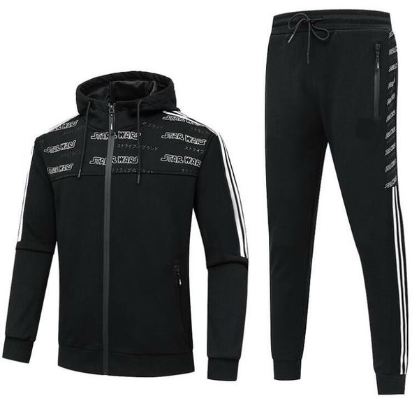 

новые фирменные костюмы для мужчин sportsuits буквами люкс толстые теплые мужские дизайнерские спортивные костюмы высокого качества мужские, Gray