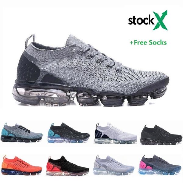 

stock x knit 2.0 flagship shoes men women triple white black grey blue pink red knitting trainers fashion designer sneakers casual shoes