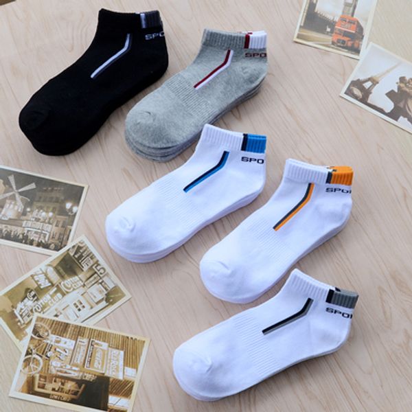 

men's socks, , casual socks, deodorant, sweat-proof, young people, 100% cotton, discount promotion, support on behalf of shipment, Black