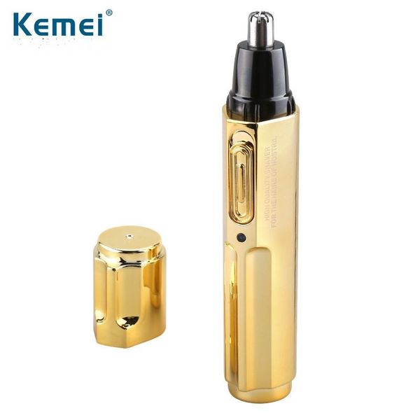 

kemei km-6616 electric nose hair device rechargeable electric nose hair trimmer nostril cleaner dhl ing
