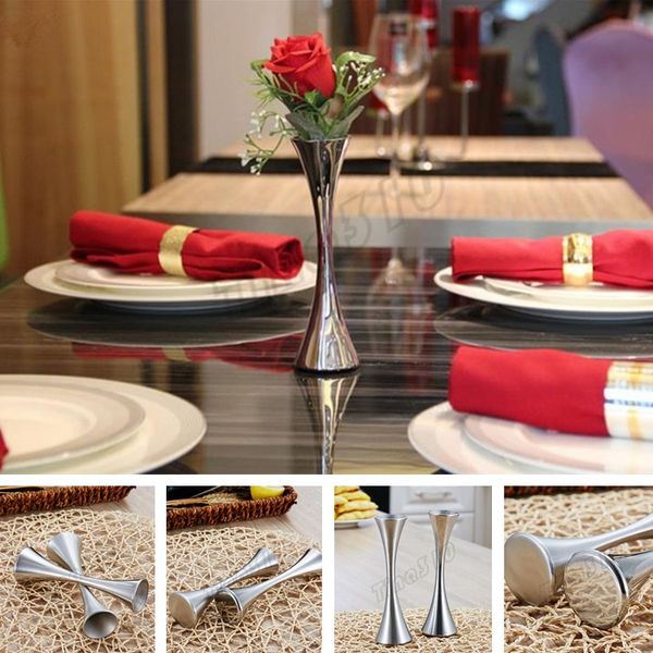 New Stainless Steel Vase Single Small Vases Decoration Table