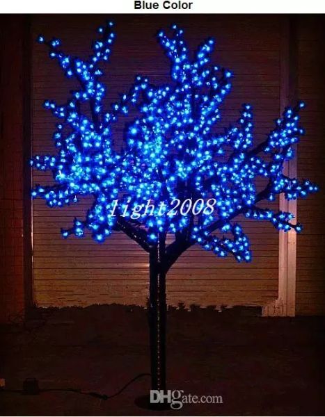 

led christmas light cherry blossom tree light 960pcs leds 6ft/1.8m height 110vac/220vac rainproof outdoor usage ing