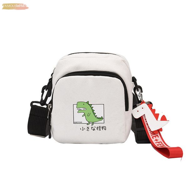 

women shoulder bag 2020 new canvas crossbody bag for student cartoon cute joker simple light japanese college style