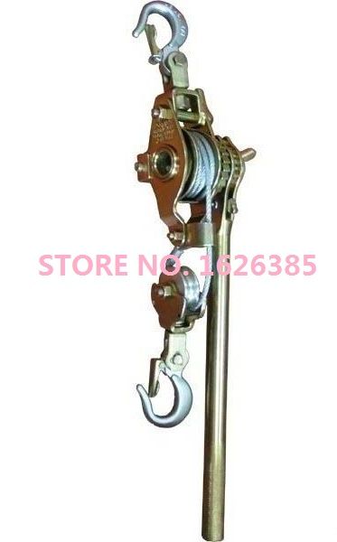 

2t--3ton ratchet cable puller hand wire rope puller wire rope ratchet pulling grip