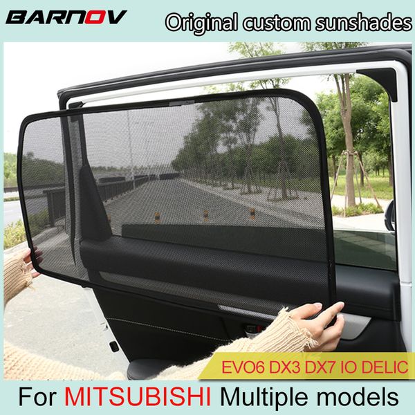 

barnov car special curtain window sunshades mesh shade blind original custom for mitsubishi evo6 dx3 dx7 io delic