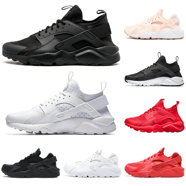 

huarache run ultra 1.0 4.0 men women running shoes triple black white red huaraches outdoor mens trainers sports sneakers