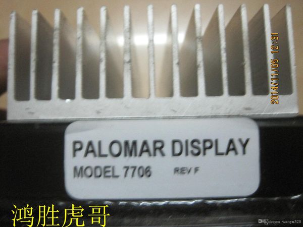 

100% working original for palomar display model 7706 rev:f 43732