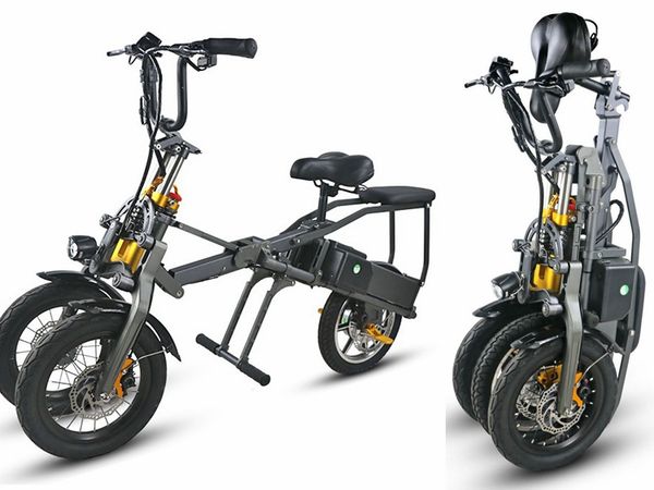 

jx003 september electric three/3 wheel scooter 48v 8ah lithium battery, Silver;blue