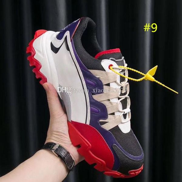 

fashion and quality new season designer shoe fashion shoes men's leather lace up platform oversized sole sneakers white black casual sh