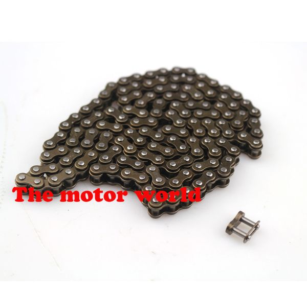 

chain 25h 86 136 138 142 144 158 links with link spare for 47cc 49cc mini dirt pocket bikes minimoto motorcycle atv quad
