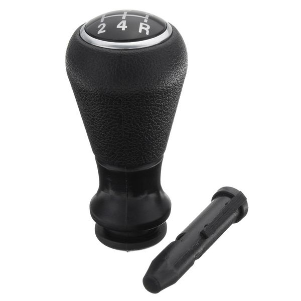 

5 speed manual car gear shift knob with gear shift knob sleeve adapter lever for 106 206 306 406 806 107 207 307 plastic