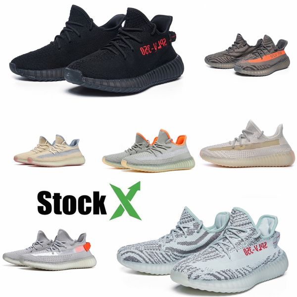 

yecheil yeshaya black static reflective synth antlia kanye west running shoes gid glow clay beluga 2.0 zebra designer sneakers #dss473