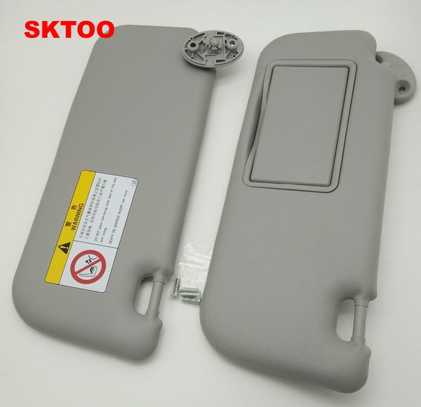 

sktoo for 2014-2017 corolla with a make-up mirror sun visor car sun visor 74320-02b21 74310-02k91