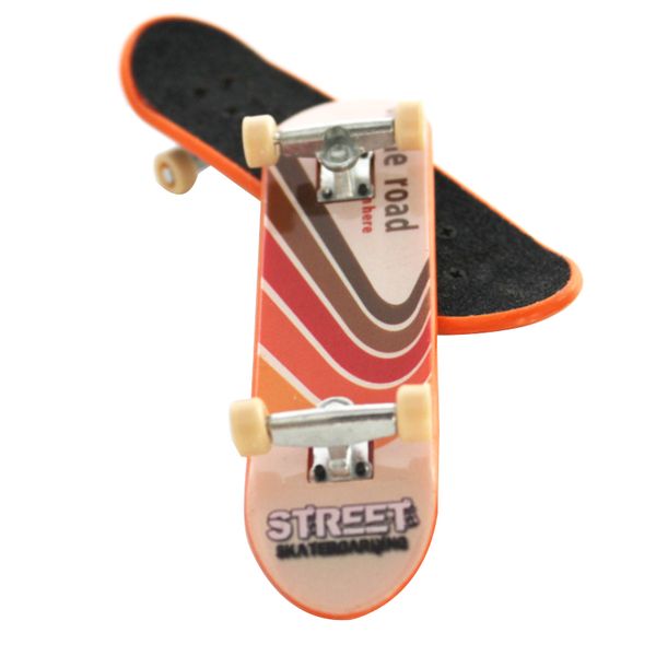 

4 pcs professional mini fingerboards finger skateboard unique matte surface random patterns and colors shaper trinmmer shirts supplies