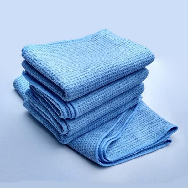 

1pc auto care the water magnet microfiber drying towel ultra absorbent microfiber cloth waffle weave cloth 80x60cm