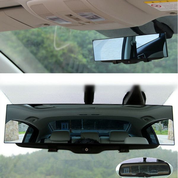 

abs car truck rear view mirror clip wide curve universal anti-glare dazzle interior replacement parts hid light spectrum