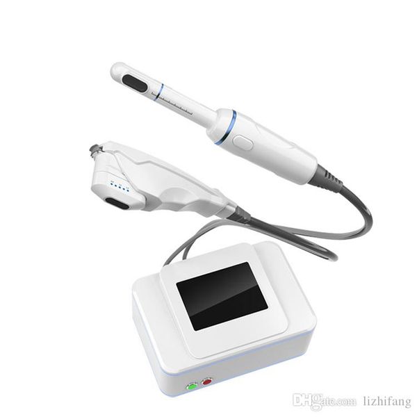

2020 new arrival vaginal hifu machine private tighten 3 in 1 hifu vaginal tighten wrinkle removal and face skin tighten slimming machine, Black;white