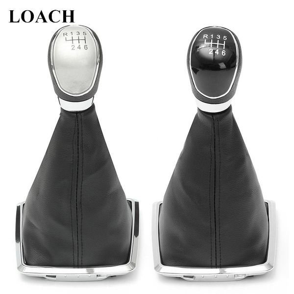 

5/6speed gear shift knob for fiesta focus 2 2 kuga c-max gearshifter pen pomo arm ball with dust cover gaiter boot frame