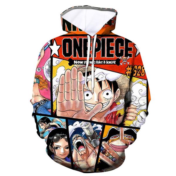 

hzijue весна аниме 3d толстовки мужская одежда кофты one piece луффи печати пуловеры harajuku топы уличная одежда s-4xl c190420, White;black