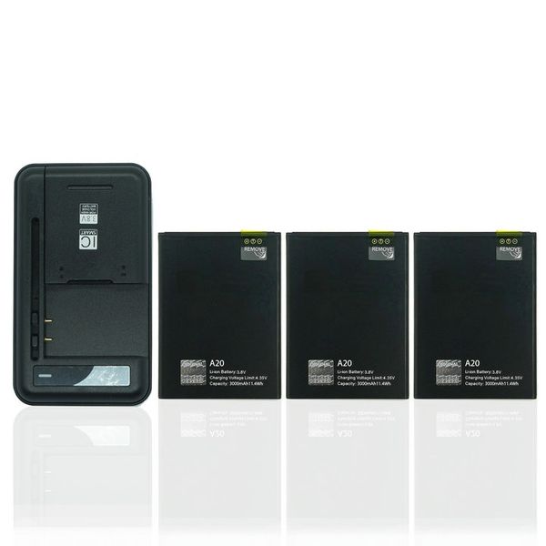 

Подлинная розничная продажа / Навальный 3000mAh / 11.4 Wh A20 телефон замена батареи + Унив