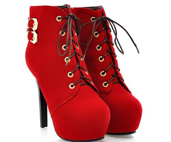

2019 women's boots in winter with new style high heel fine heel round head waterproof table suede@2110, Black