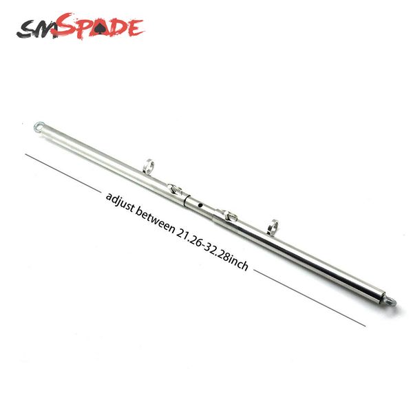 

adjustable with rings products bondage steel expandable 4 spreader silver bar couples for set stainless toys smspade t191128 dtja