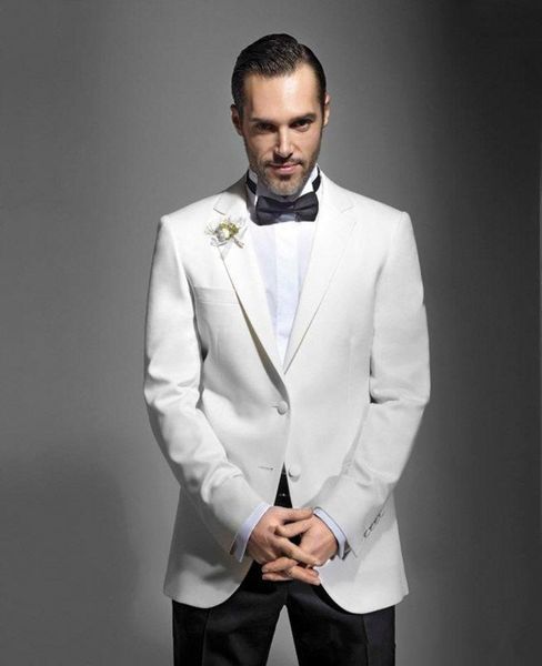 

new wholesale and retail notch lapel groomsmen two buttons groom tuxedos men suits wedding/prom man blazer ( jacket+pants+tie) 11, Black;gray
