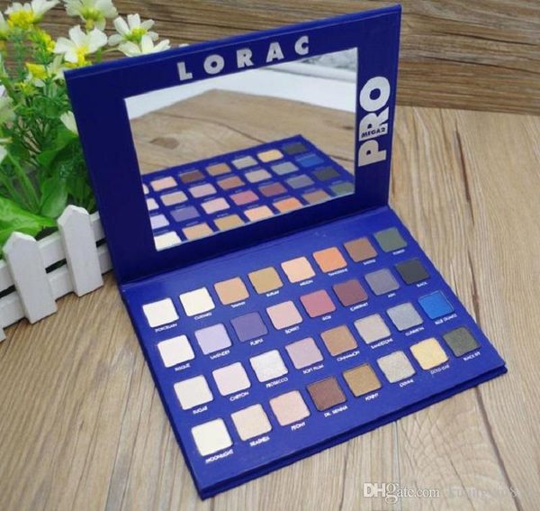 

LORAC Pro 2 тени для век синяя палитра 32 цвета глаз макияж тени для век палитра DHL беспл