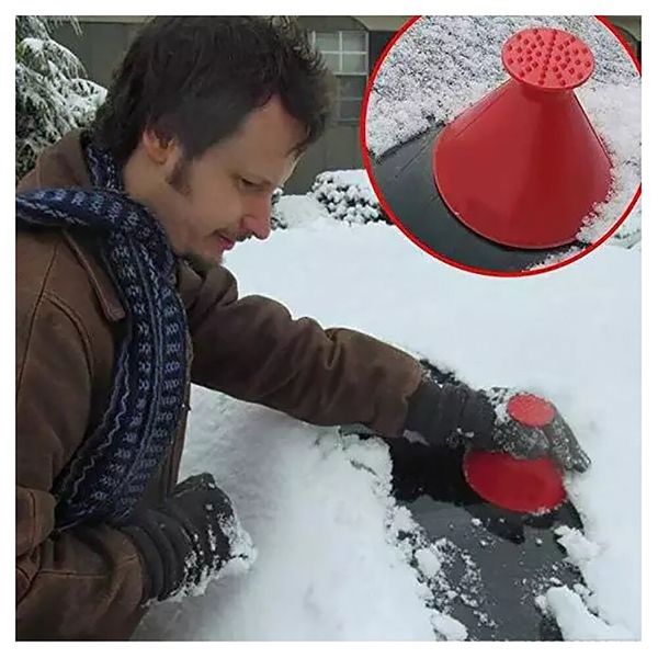 

авто автомобиль магия конусообразный лобовое стекло скребок для льда снег лопата инструмент воронка из трех частей костюм снегоуборочная маш