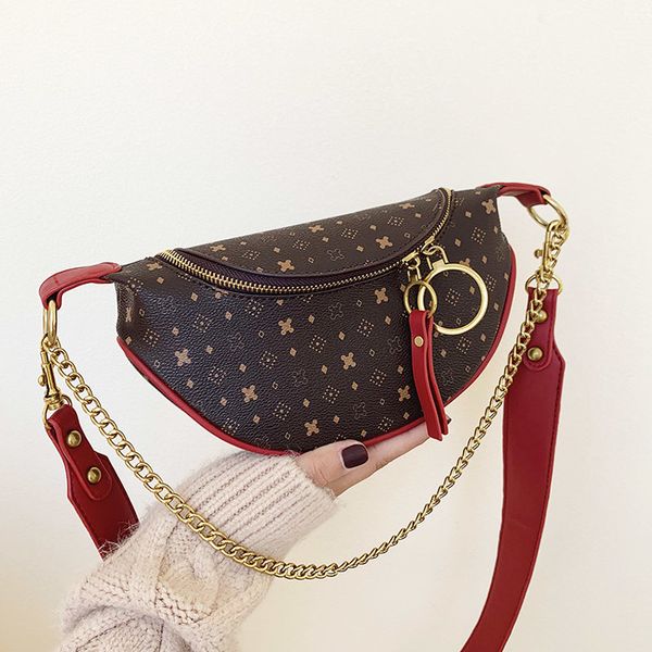 

luxury designer leather shoulder bags for women 2019 crossbody pack women bag designer chest bags fanny pack waist packs t200113