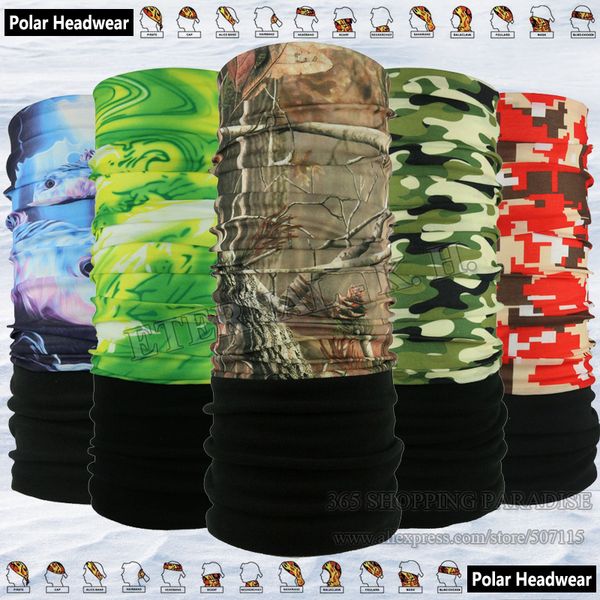 

multi camo styles winter cycling mask utility motorcycle polar polartec bandanas outdoor multifunction fleece headwear, Blue;gray