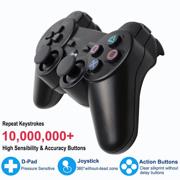 

управление беспроводной bluetooth для sony ps3 геймпада ps3 консоли джойстика для sony playstation 3 пк для controle