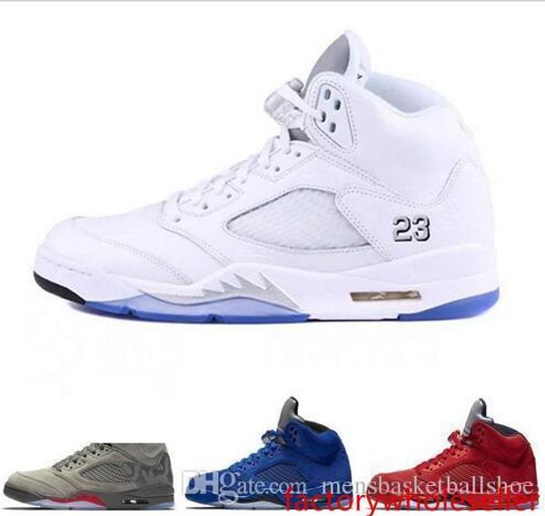 

5 новых 5s wings international flight мужская баскетбольная обувь олимпийская золотая медаль огонь красный синий замша низкий металлический