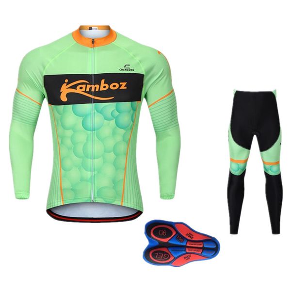 

ropa ciclismo pro long sleeve cycling jersey sets breathable 9d padded sportswear men mountain bicycle apparel cycling clothes, Black;blue