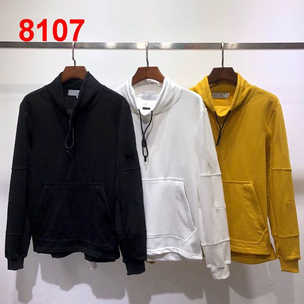 

new sweatshirts autumn winter s-xl cotton hoodie sleeve long hip shining hop fashion sweater 8107 men diaha, Black