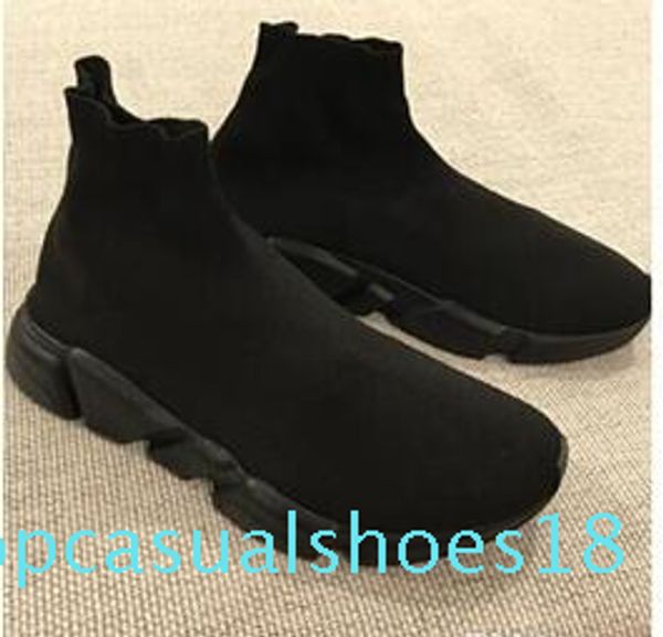 

2018 fashion personality elastic casual shoes men women with the same couple lightweight shoes l02 t18, Black