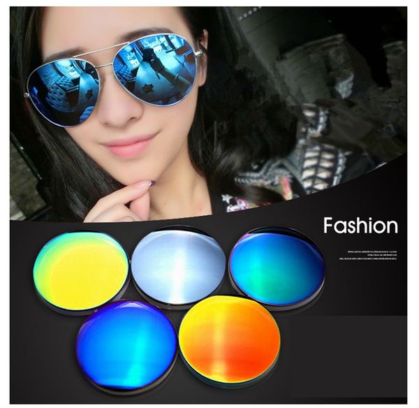 R3025 / R3026 / R3447sunglasses замена lens1.56resin зеркало многоцветной замена поляризованного UV400 очки линза супер-дешевая цена