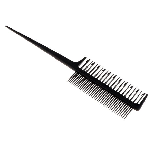 

professional 2-way plastic weaving sectioning foiling comb for hair dyeing/highlighting/balayage, Silver