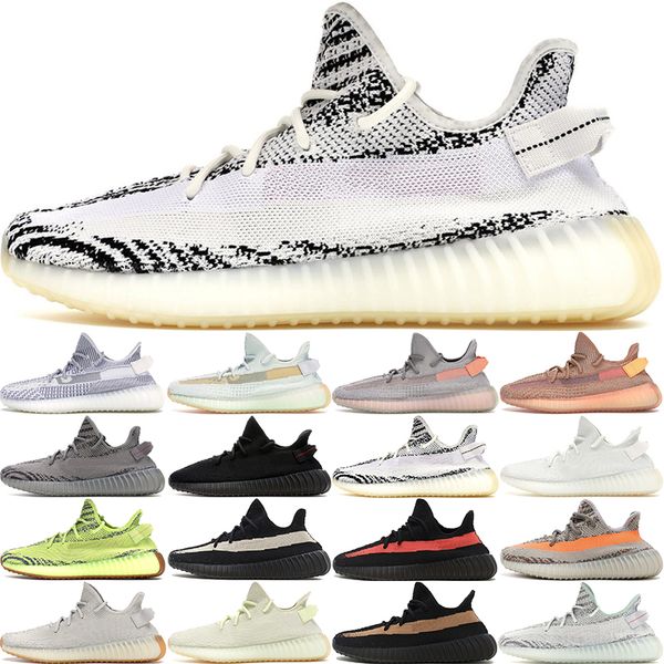 

Best V2 True Form Clay Static Hyperspace White Zebra Bred Black Red Beluga 2.0 Kanye West Sports Running Shoes Sport Sneakers 36-48