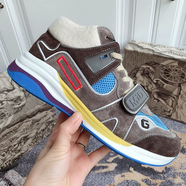 

ultrapace mid-sneakers latest luxury fashion brand designer shoes particular 3m reflective effect szie 38-44 model xefz111, Black