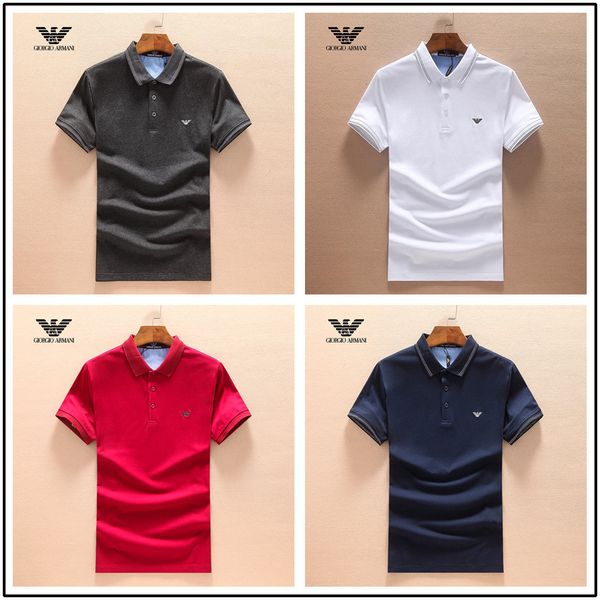 

18 2018 luxury italy de igner polo hirt t hirt luxuryi embroidery men high treet fa hion hor e polo t hirt, White;black