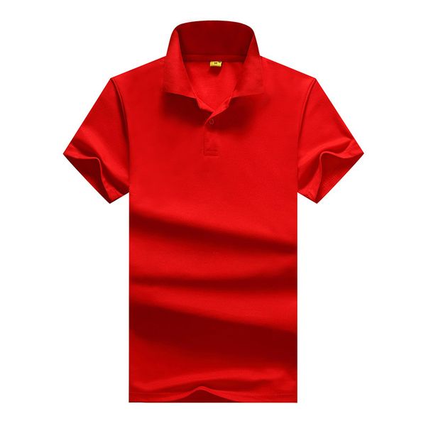 

hengzhiyu 2020 summer solid color public polo shirt basic men's stand collar half sleeve, White