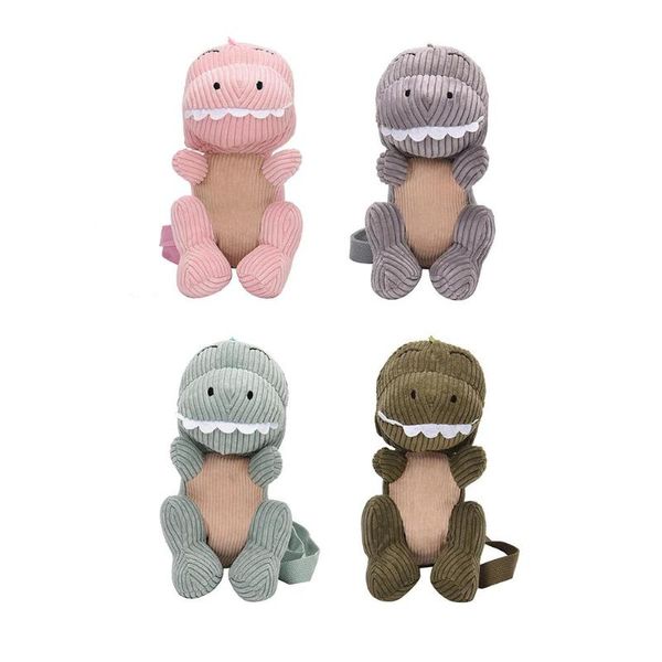 

plush messenger bag women girls shoulder crossbody cute dinosaur doll handbag fashionable liberal and lovely appearance