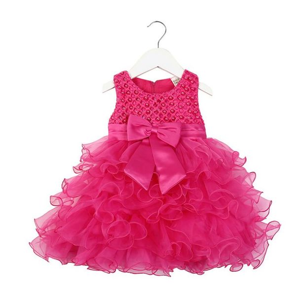 

children dress girls clothing fashion spring autumn clothes cartoon dresses for christmas wholesale, Red;yellow