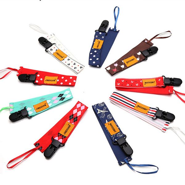 

fixed button length baby pacifier clip plastic dummy holder soother chain nipple teeth drop-resistant buckle strap stroller